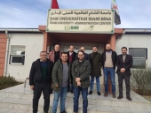 زيارة جامعة شام العالمية في المناطق المحررة في اعزاز بريف حلب