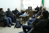 زيارة لجامعة حلب في المناطق المحررة في اعزاز بريف حلب