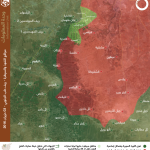 مواقع النفوذ والسيطرة – ريف حلب الجنوبي – 03 حزيران 2016