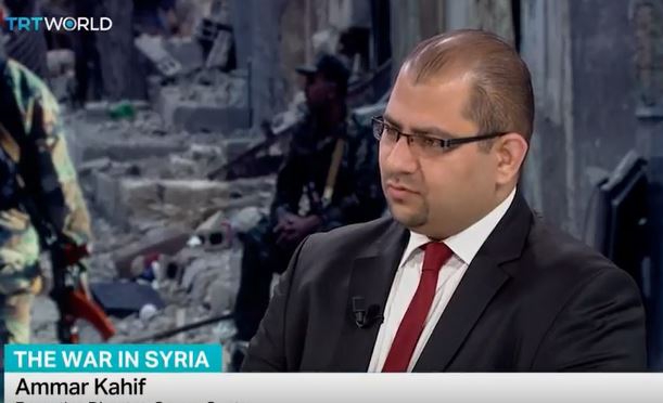 TRT World – Interview with Dr. Ammar Kahf on Currents in Syria